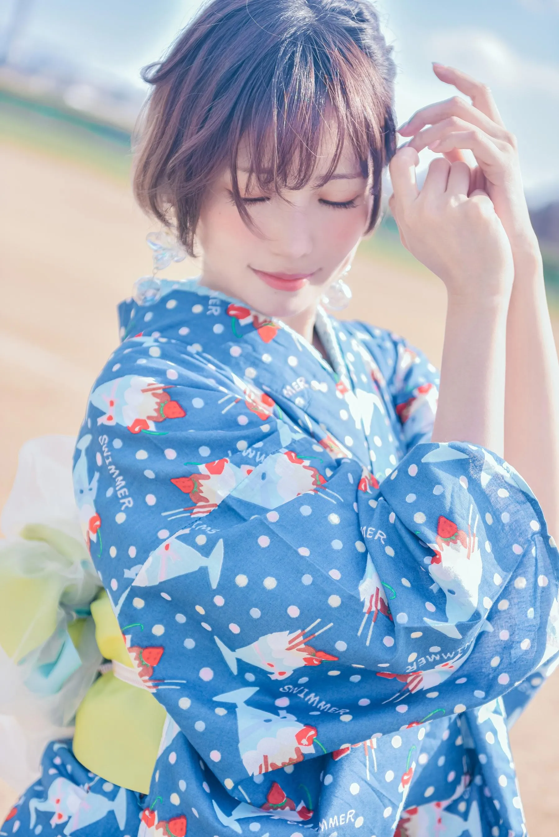 ElyEE子 – NO.119 2023.august A-聖代浴衣 Sundae Yukata [29P]插图2